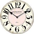 Dřevěné nástěnné hodiny - Grand Hotel