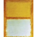 Mark Rothko - White, Orange and Yellow