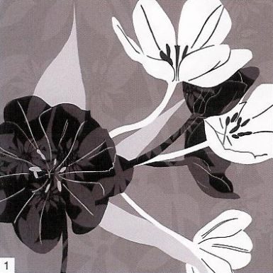 monochrome-tulip-collage