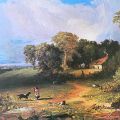 J.F. Cropsey - Venkovská krajina